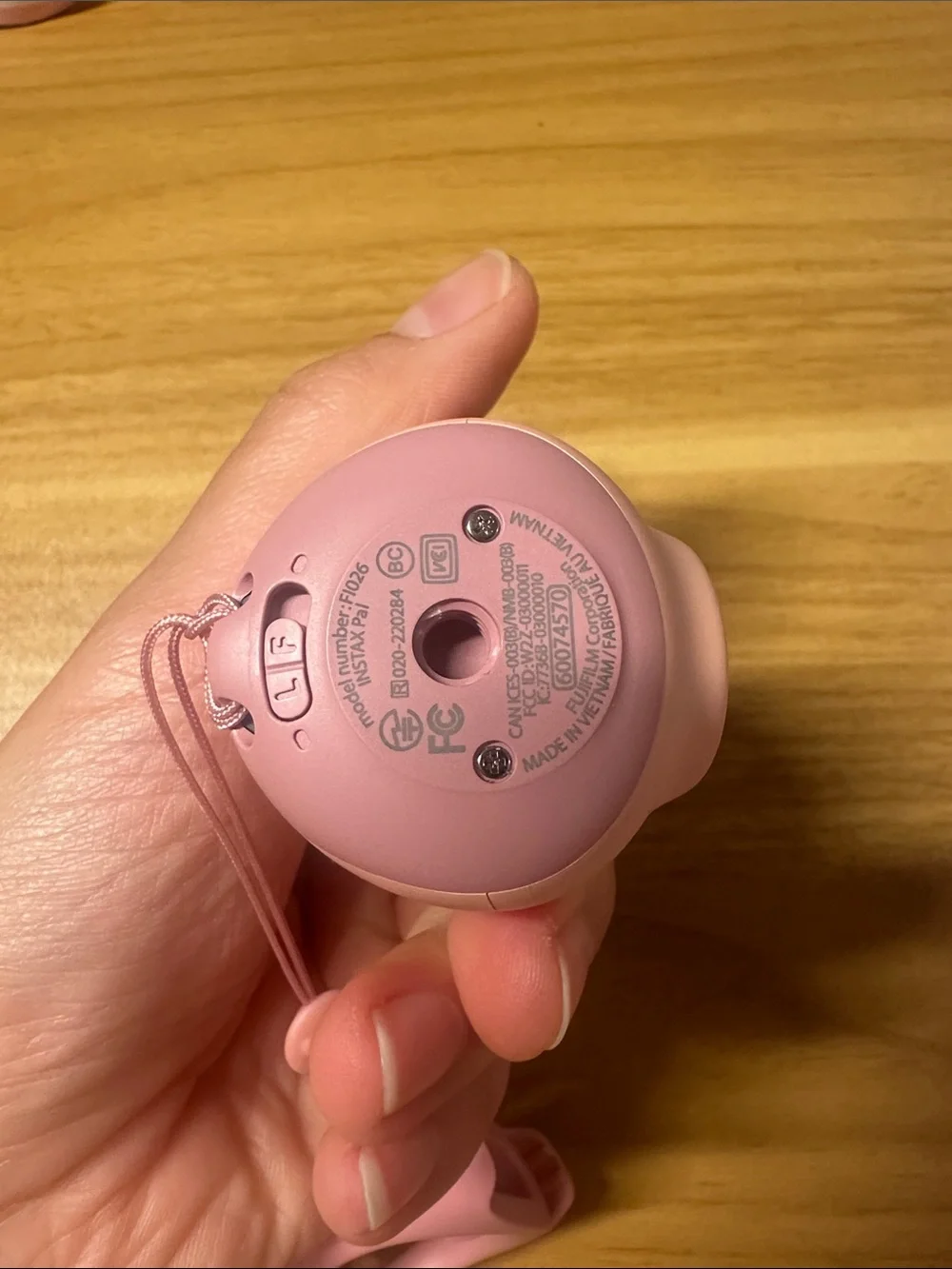Fujifilm Instax Pal Digital Camera - Powder Pink